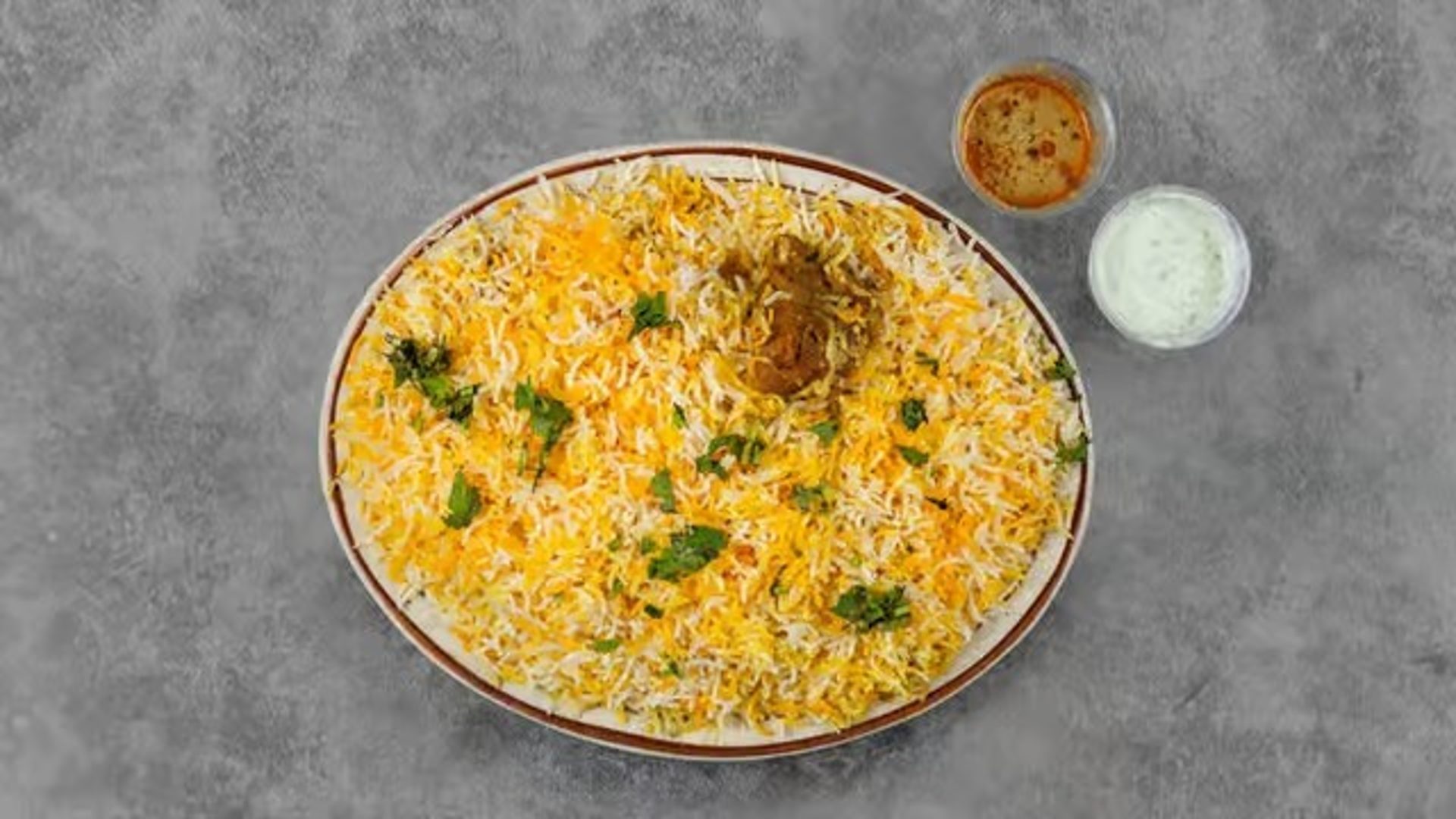 Zafrani Mutton Dum Biryani