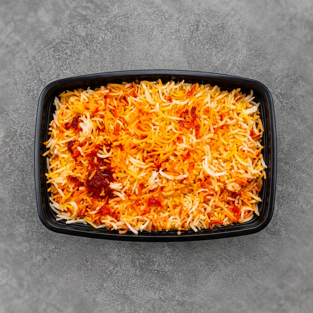 Chilli Chicken Biryani.