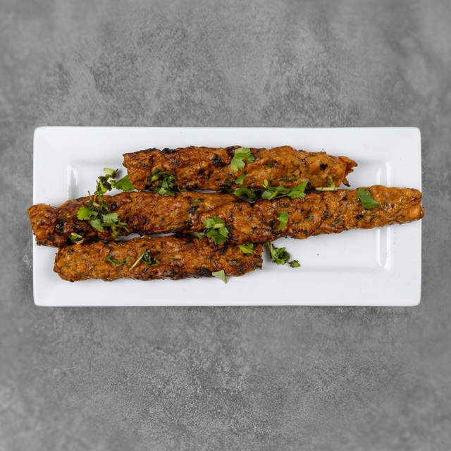 Chicken Seekh Kabab.